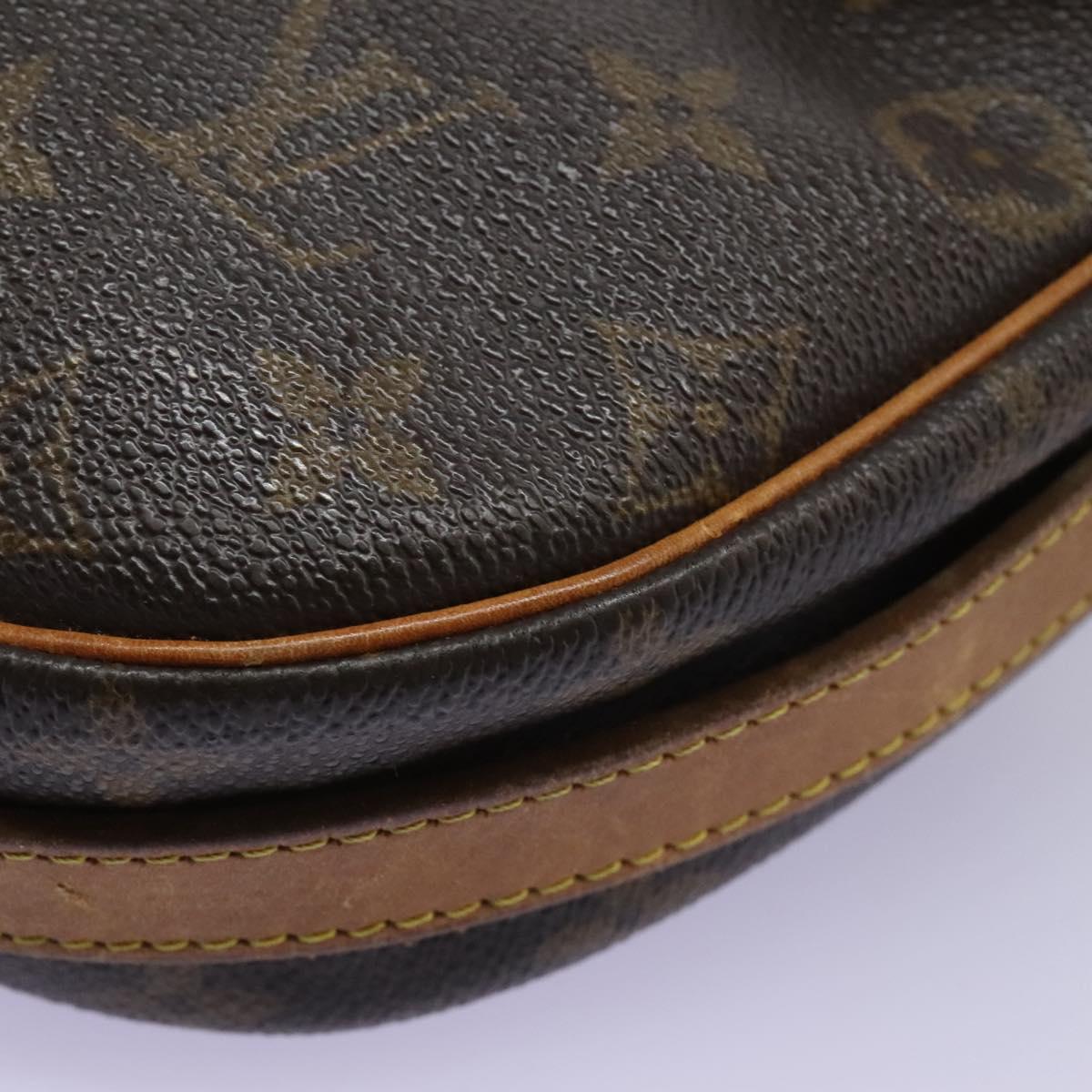 LOUIS VUITTON Monogram Jeune Fille GM Shoulder Bag M51225 LV Auth th5655