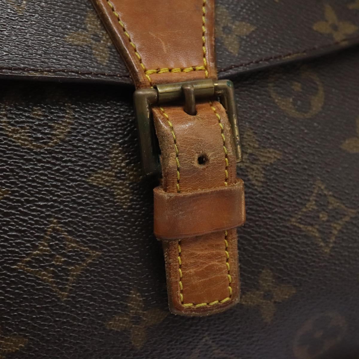 LOUIS VUITTON Monogram Jeune Fille GM Shoulder Bag M51225 LV Auth th5655