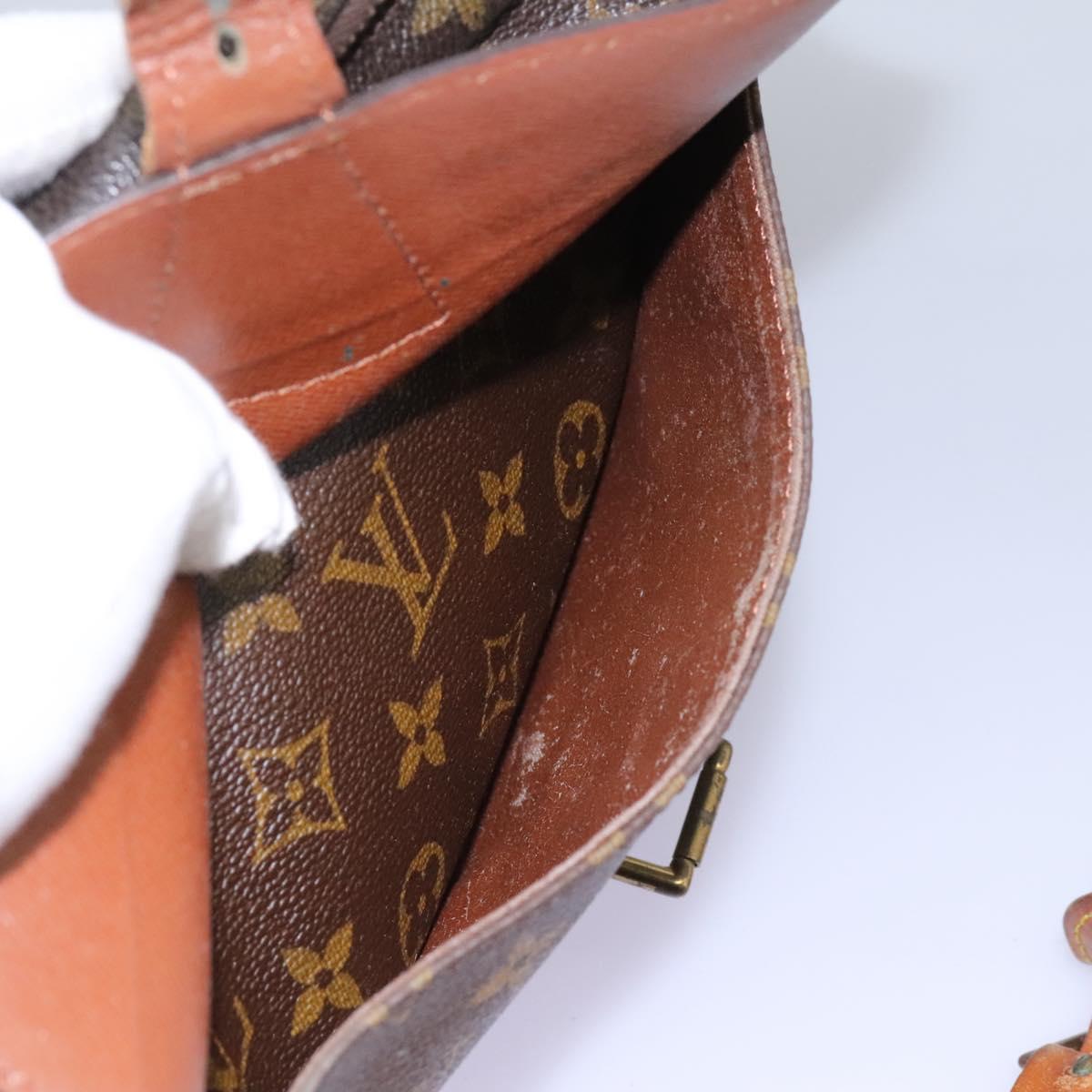 LOUIS VUITTON Monogram Jeune Fille GM Shoulder Bag M51225 LV Auth th5655