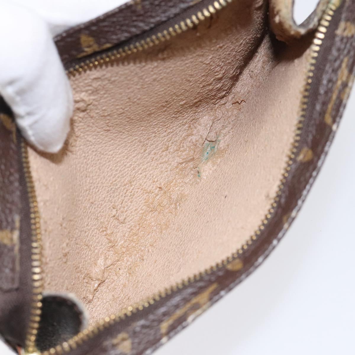LOUIS VUITTON Monogram Bucket PM Accessory Pouch LV Auth th5687