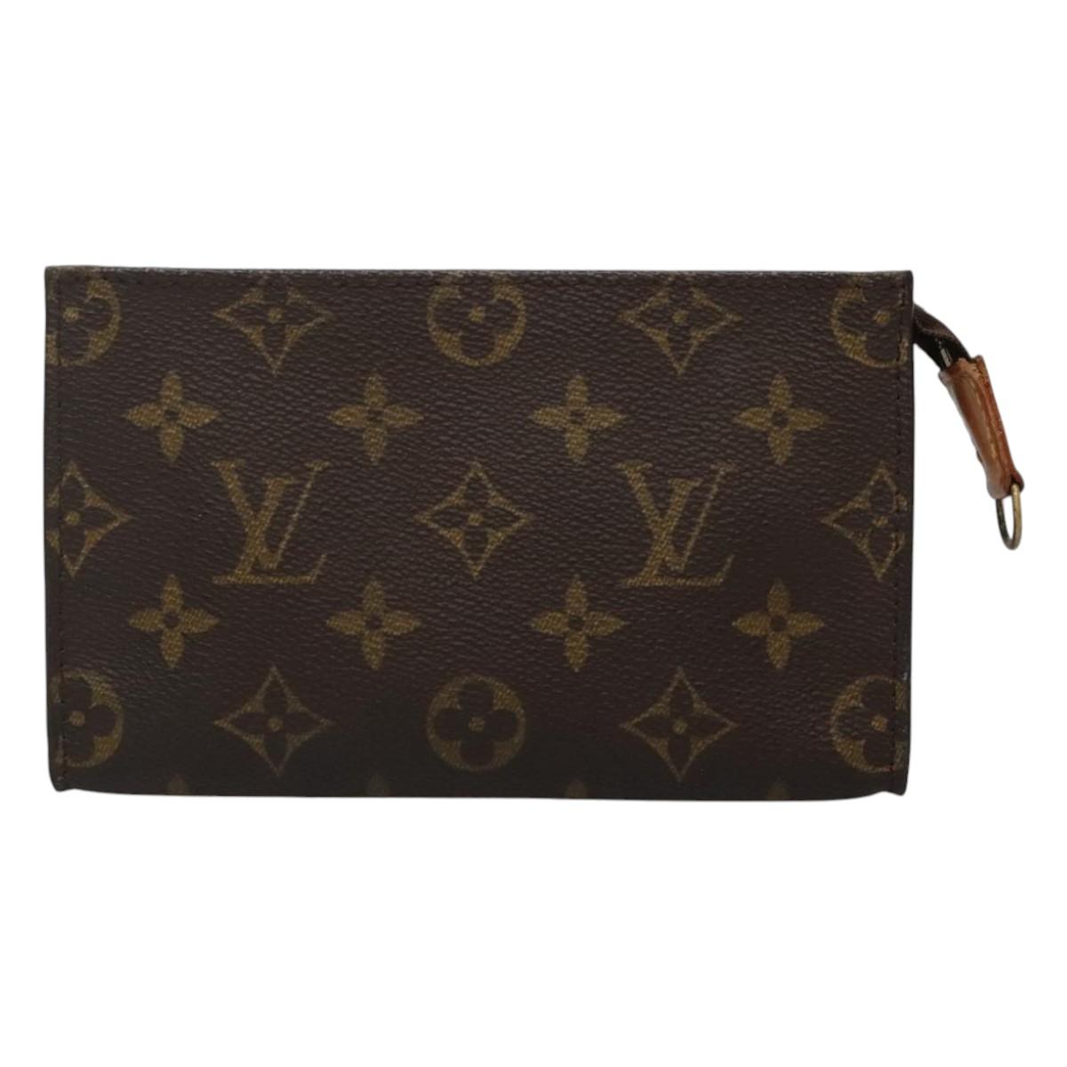LOUIS VUITTON Monogram Bucket PM Accessory Pouch LV Auth th5688