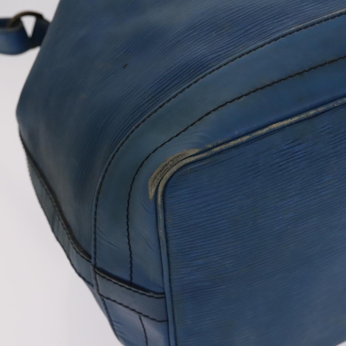 LOUIS VUITTON Epi Noe Shoulder Bag Toledo Blue M44005 LV Auth th5714