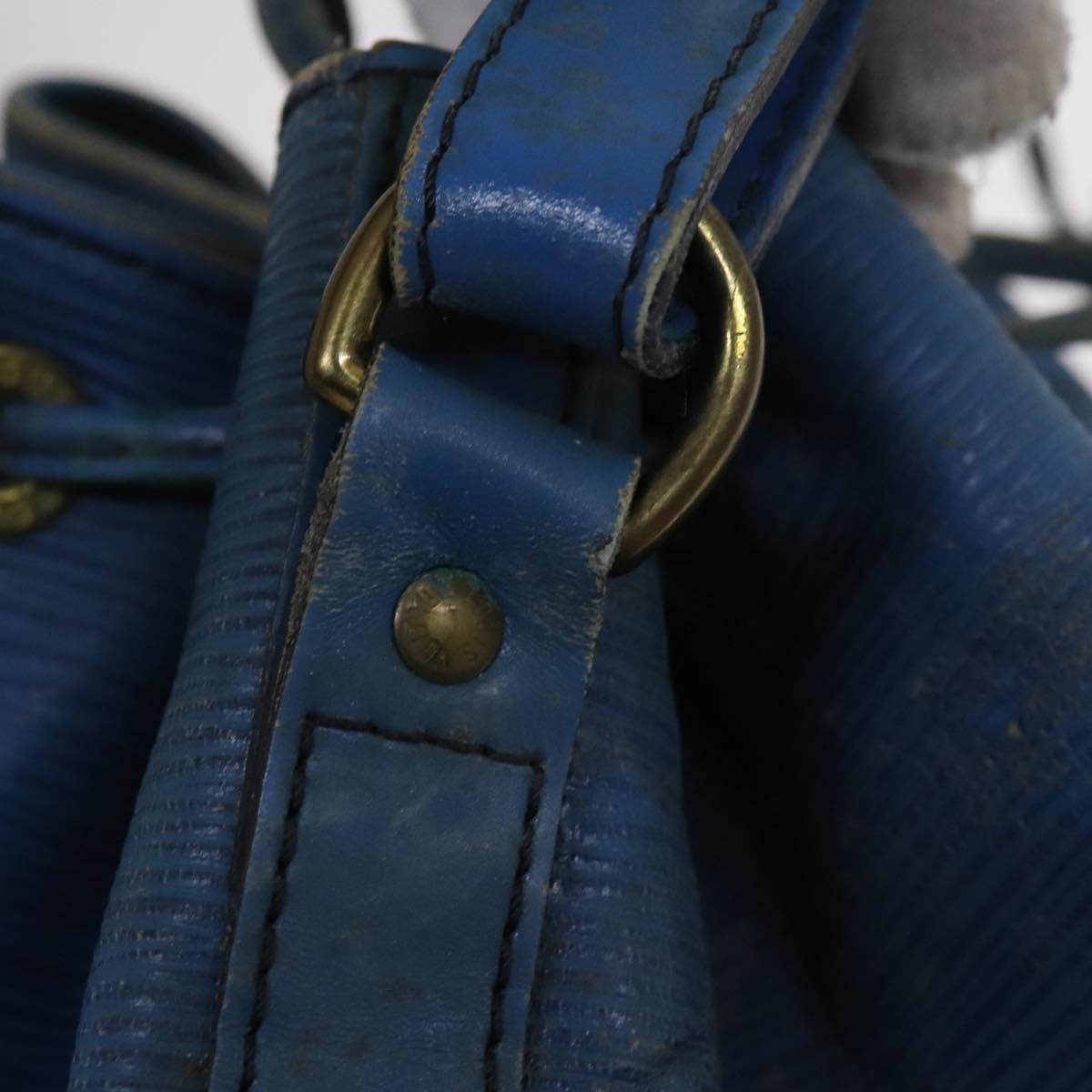 LOUIS VUITTON Epi Noe Shoulder Bag Toledo Blue M44005 LV Auth th5714