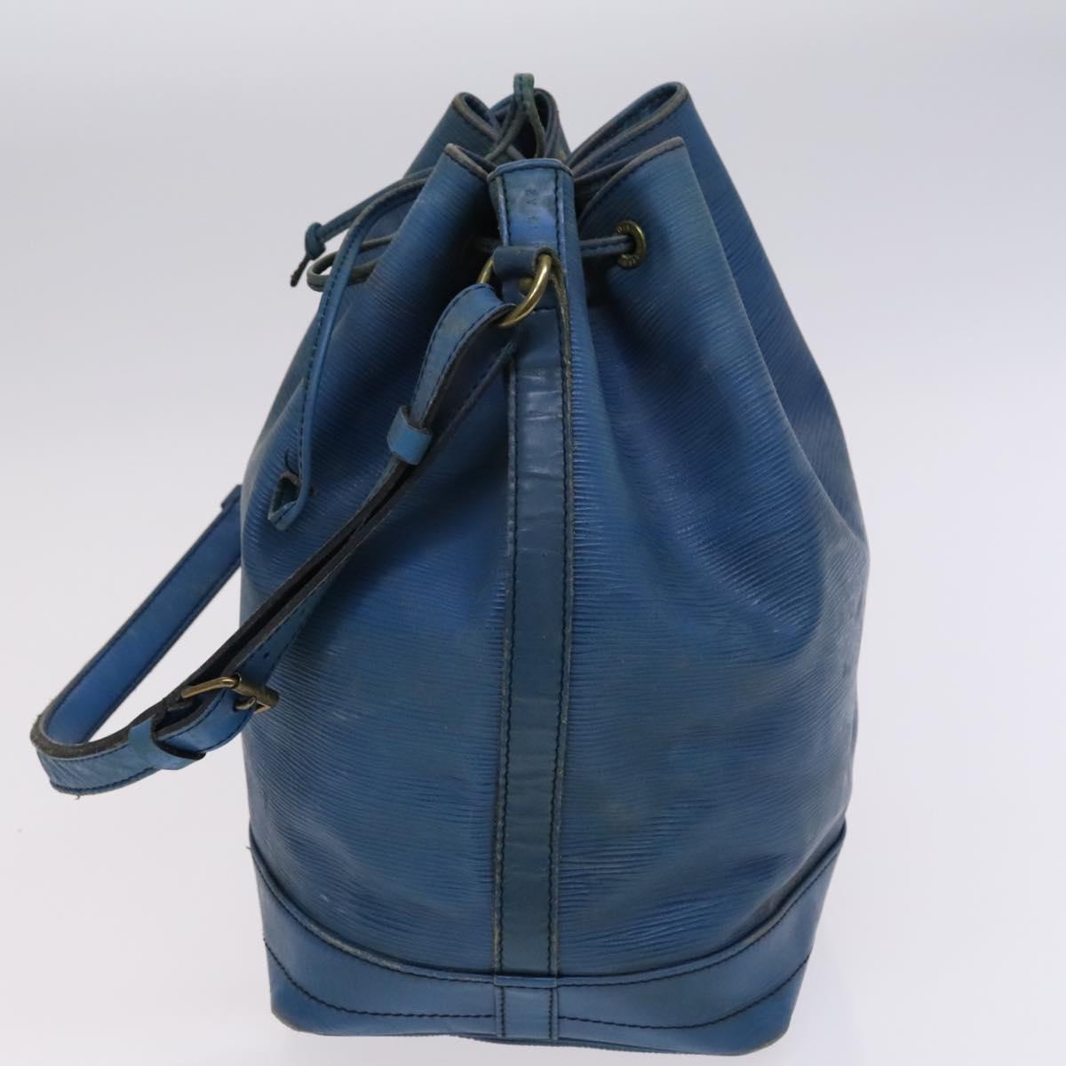 LOUIS VUITTON Epi Noe Shoulder Bag Toledo Blue M44005 LV Auth th5714