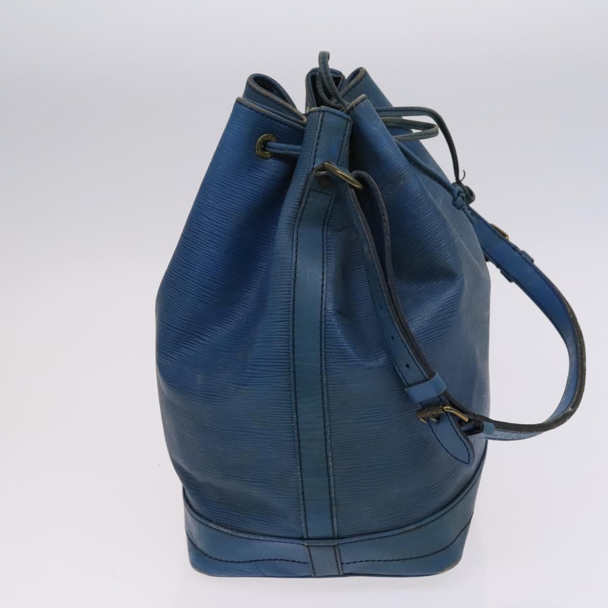 LOUIS VUITTON Epi Noe Shoulder Bag Toledo Blue M44005 LV Auth th5714