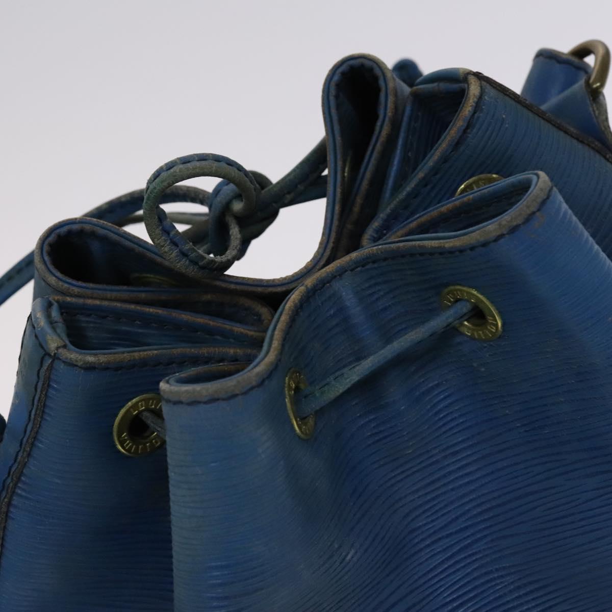LOUIS VUITTON Epi Noe Shoulder Bag Toledo Blue M44005 LV Auth th5714