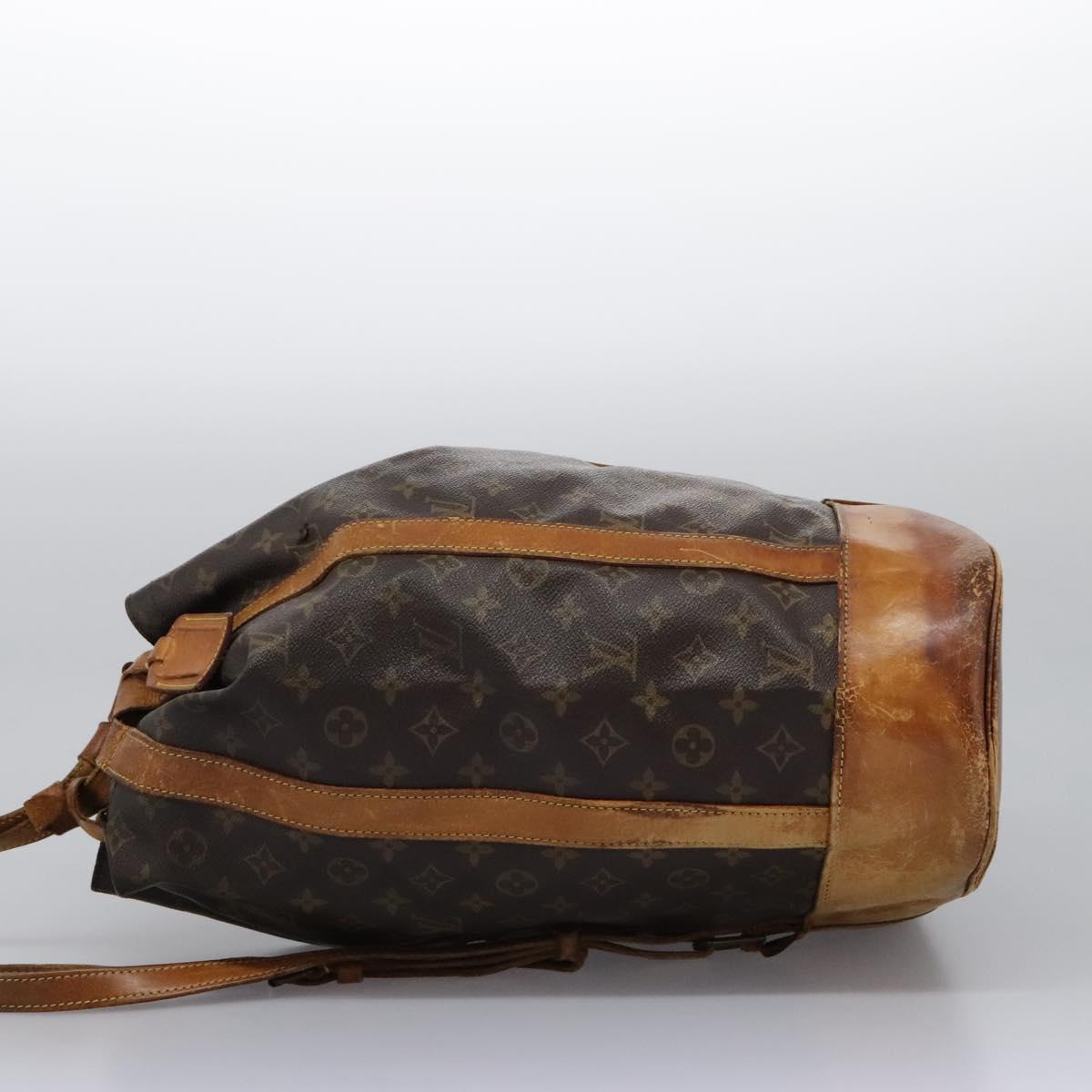 LOUIS VUITTON Monogram Randonnee GM Shoulder Bag M42244 LV Auth th5726