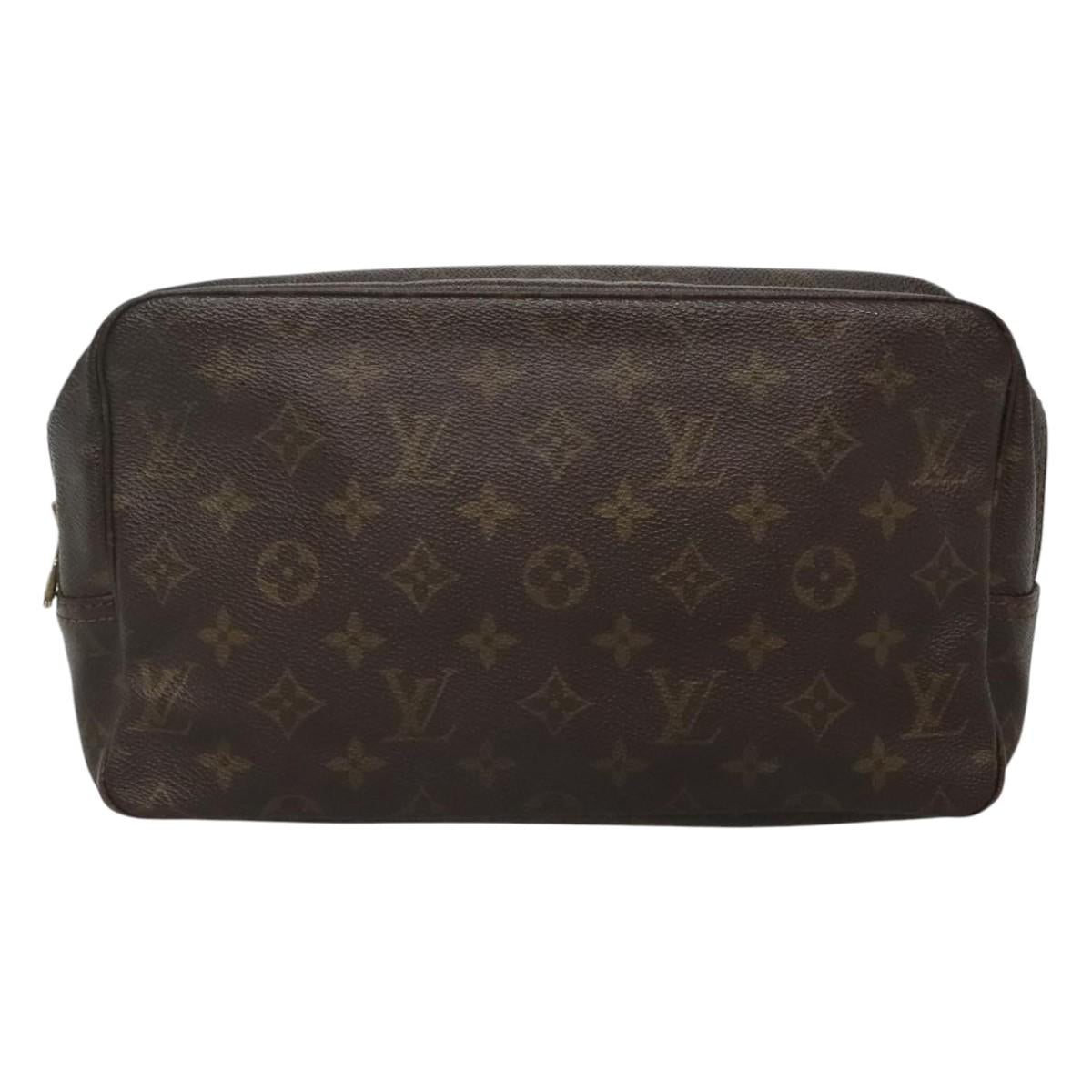 LOUIS VUITTON Monogram Trousse Toilette 28 Clutch Bag M47522 LV Auth th5765