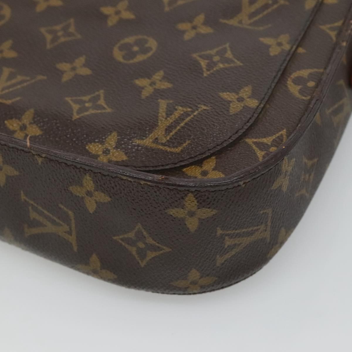 LOUIS VUITTON Monogram Monogram Saint Cloud GM Shoulder Bag M51242 Auth th5784