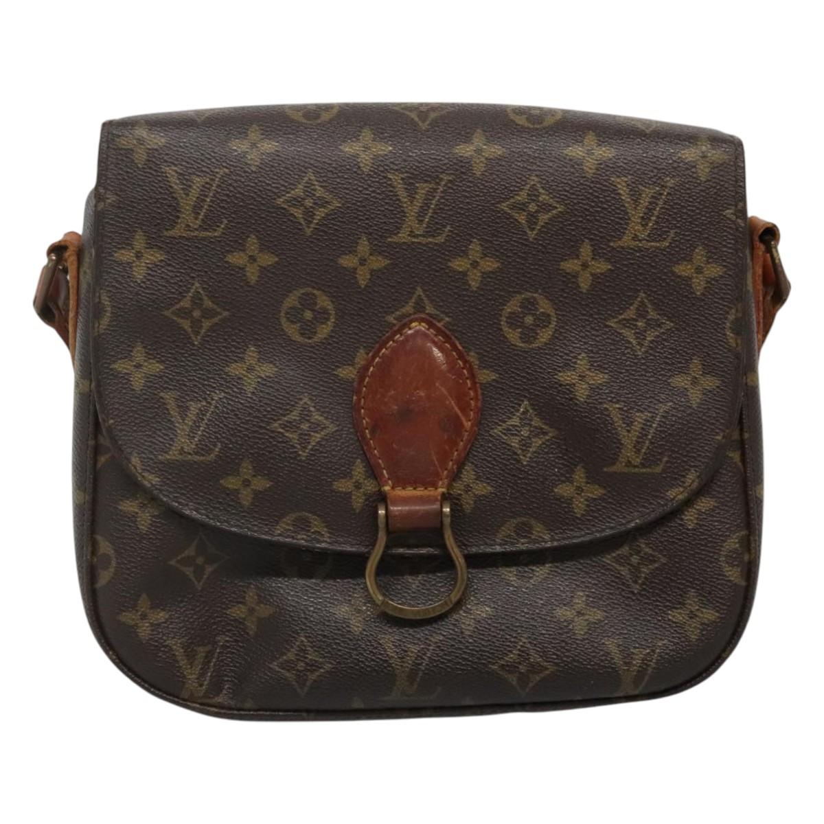 LOUIS VUITTON Monogram Monogram Saint Cloud GM Shoulder Bag M51242 Auth th5784