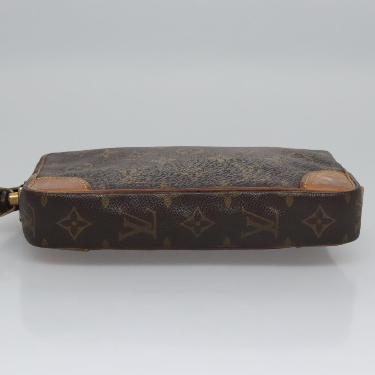 LOUIS VUITTON Monogram Marly Dragonne PM Clutch Bag M51827 LV Auth th5786