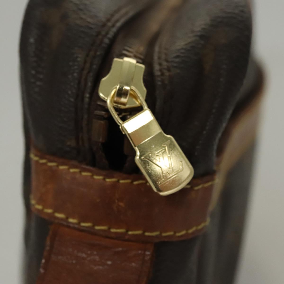 LOUIS VUITTON Monogram Compiegne 28 Clutch Bag M51845 LV Auth th5799