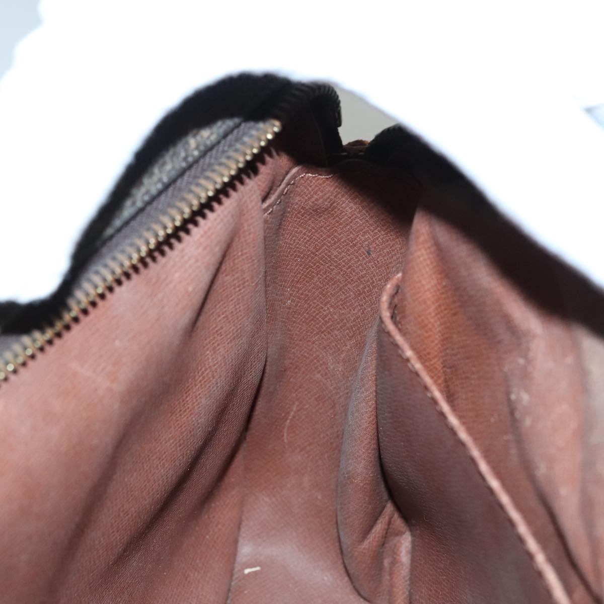 LOUIS VUITTON Monogram Compiegne 28 Clutch Bag M51845 LV Auth th5799