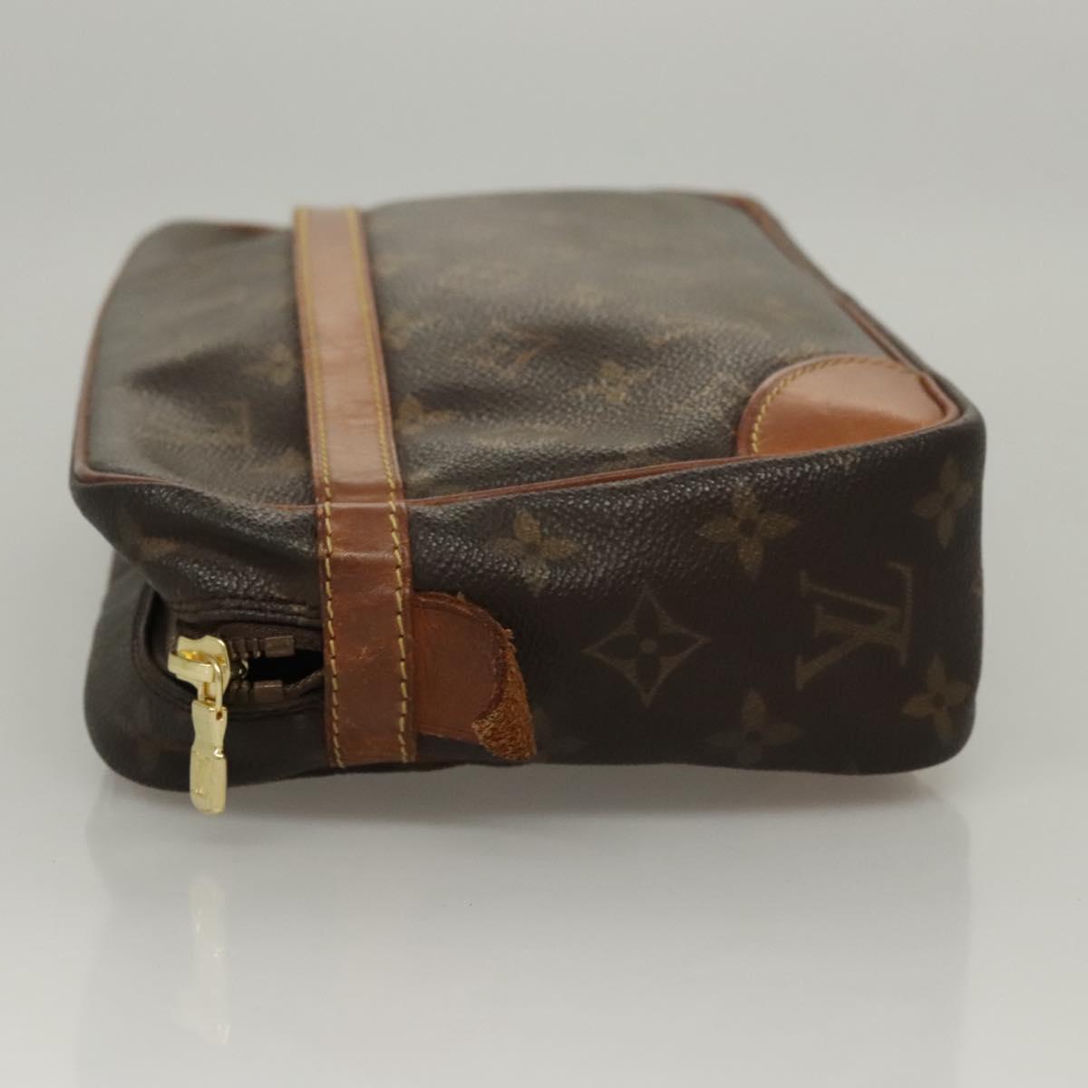 LOUIS VUITTON Monogram Compiegne 28 Clutch Bag M51845 LV Auth th5799