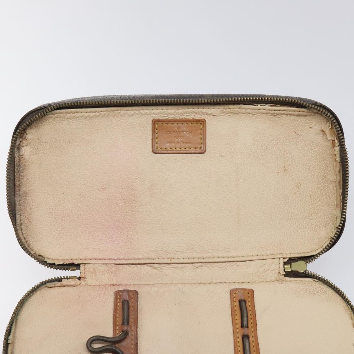 LOUIS VUITTON Monogram Trousse Brush MG Cosmetic Pouch M47505 LV Auth th5818