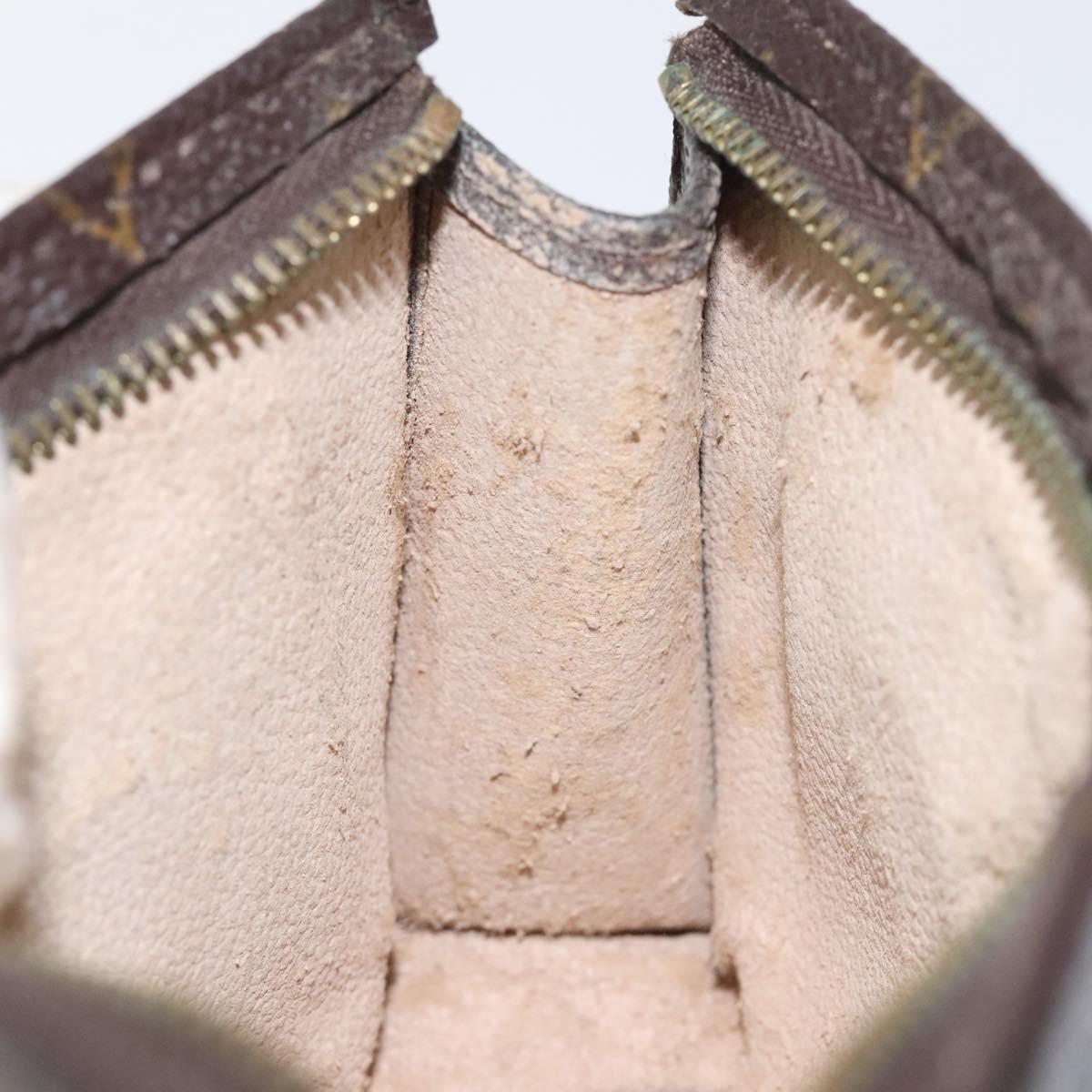 LOUIS VUITTON Monogram Poche Toilette 15 Pouch M47546 LV Auth th5824