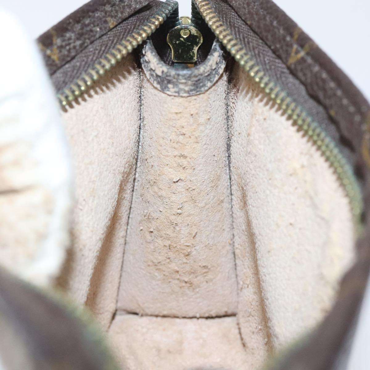 LOUIS VUITTON Monogram Poche Toilette 15 Pouch M47546 LV Auth th5824