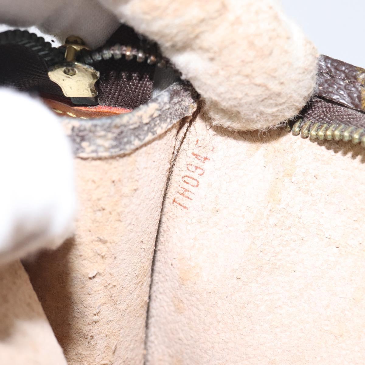 LOUIS VUITTON Monogram Poche Toilette 15 Pouch M47546 LV Auth th5824