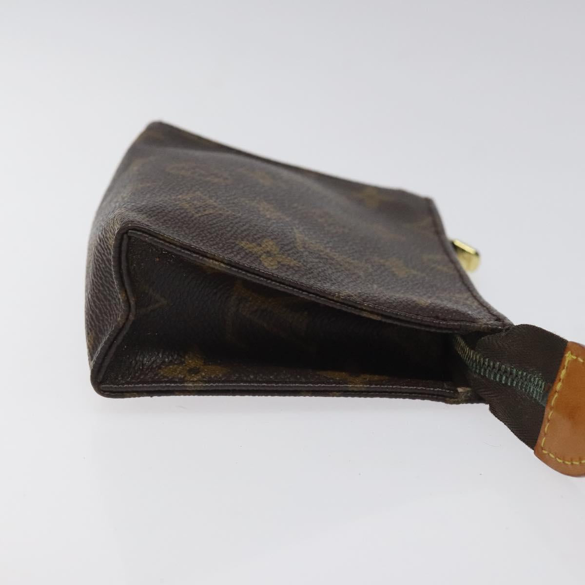 LOUIS VUITTON Monogram Poche Toilette 15 Pouch M47546 LV Auth th5824