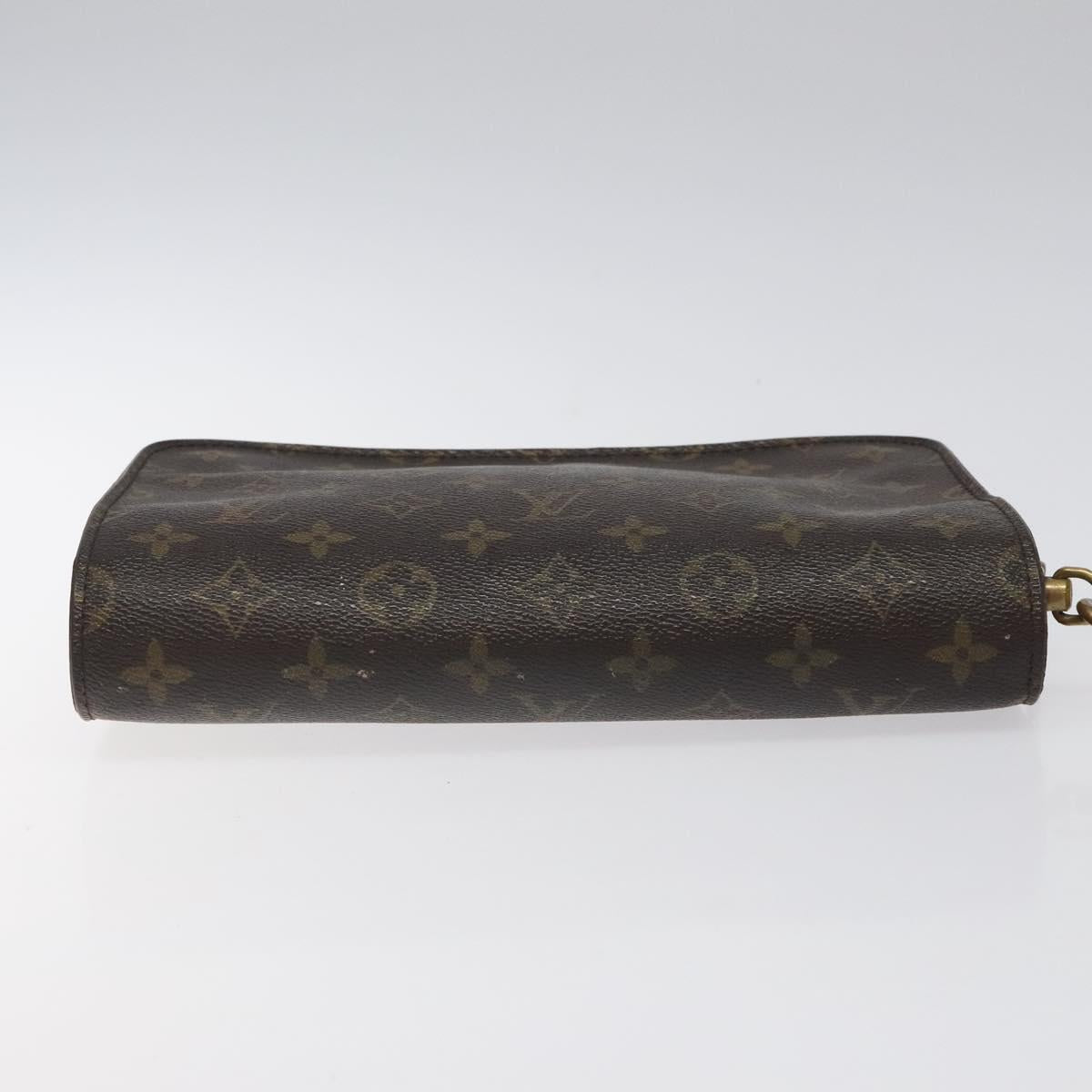 LOUIS VUITTON Monogram Orsay Clutch Bag M51790 LV Auth th5833