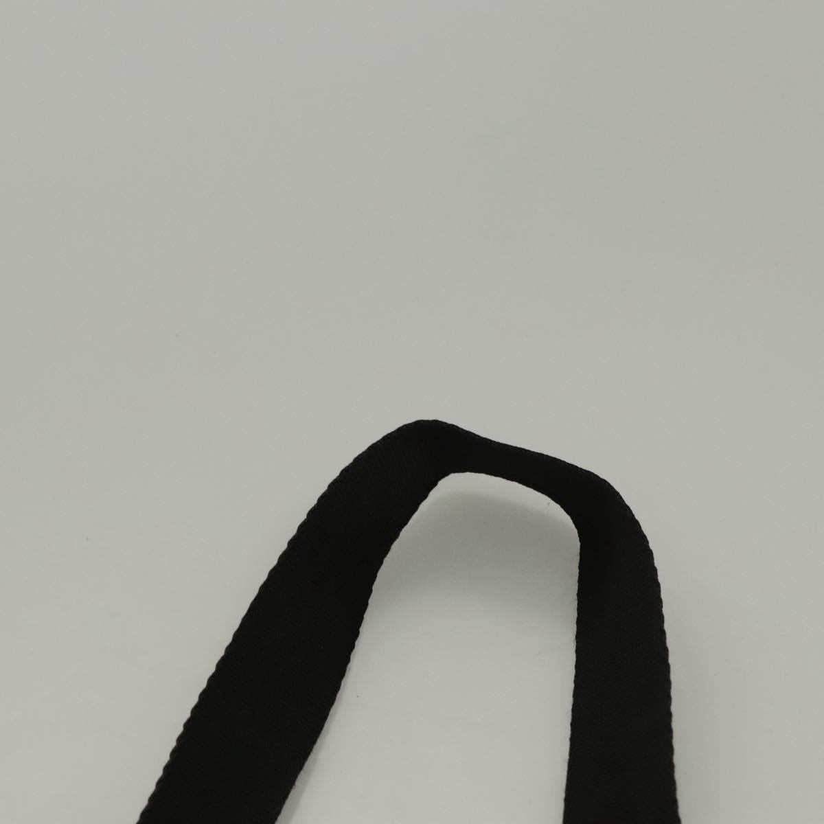 BALLY Waist bag Canvas Black Silver Auth th5841