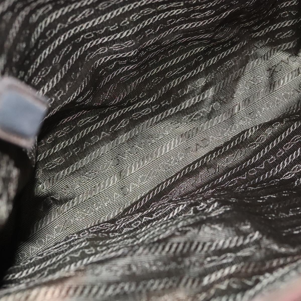 PRADA Tote Bag Nylon Brown Auth th5852