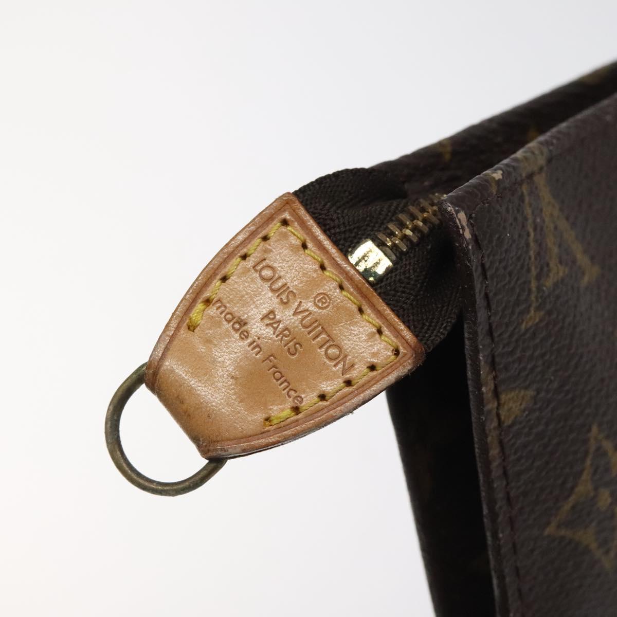 LOUIS VUITTON Monogram Bucket GM Accessory Pouch LV Auth th5873
