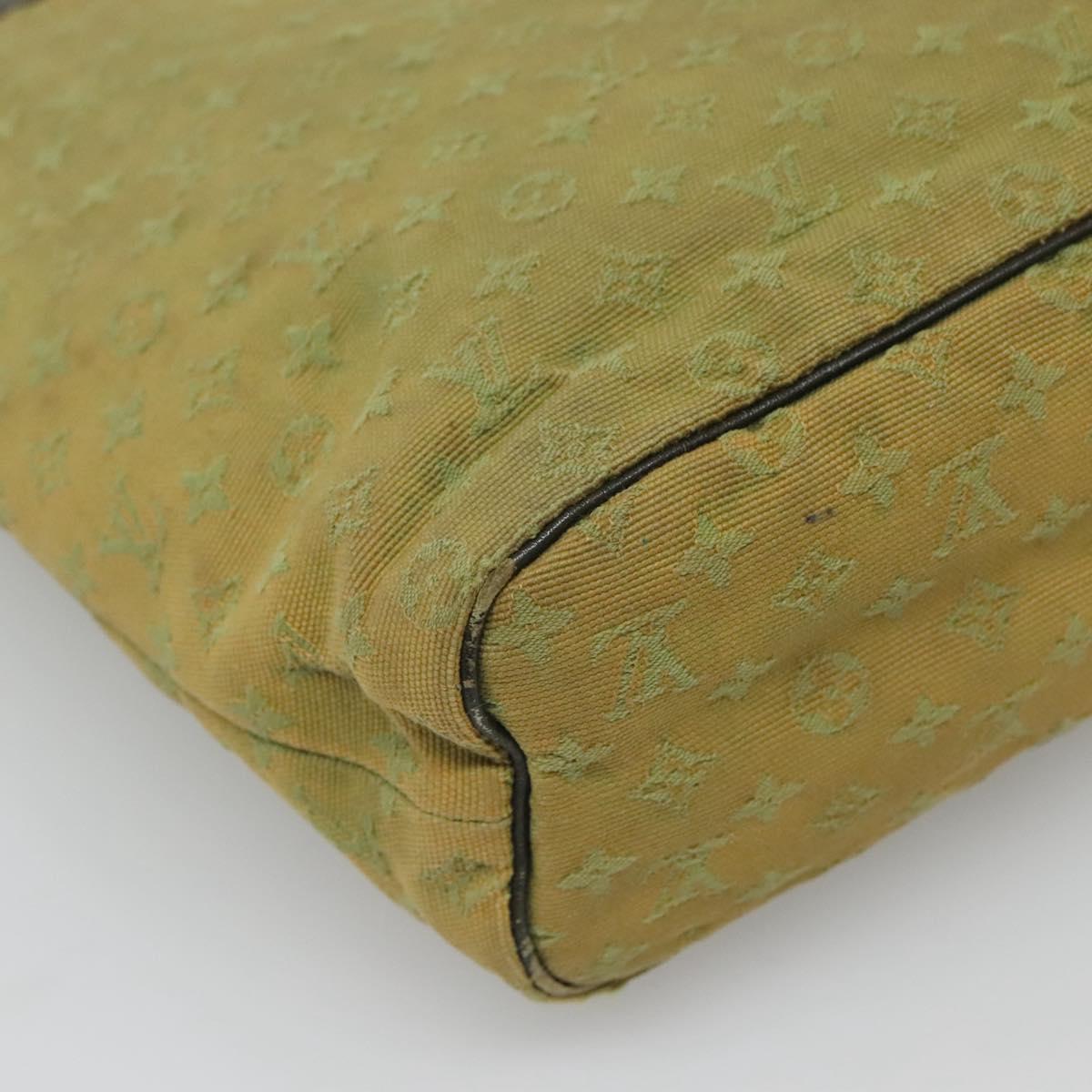 LOUIS VUITTON Monogram Mini Lucille GM Tote Bag TST Khaki M92681 LV Auth th5875