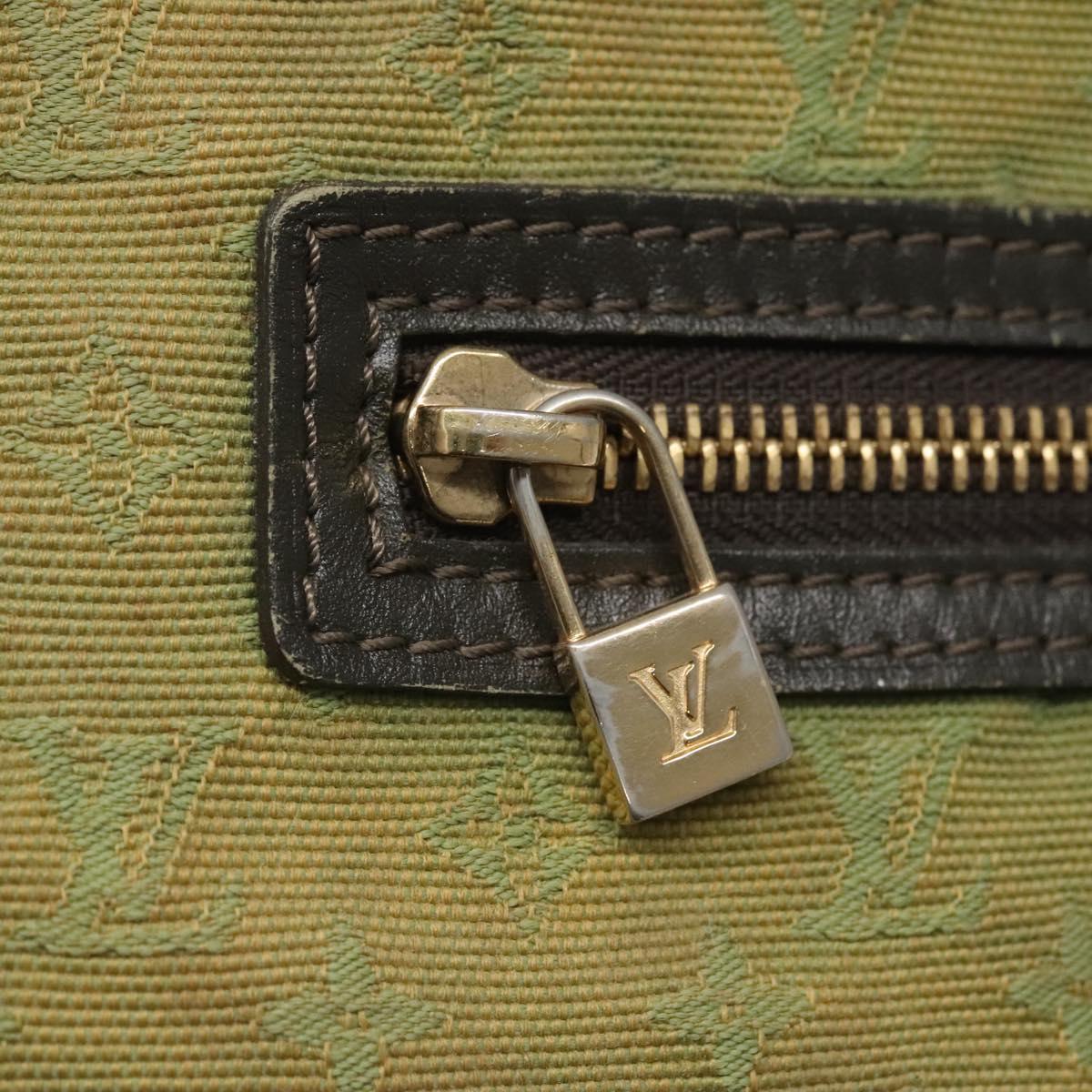 LOUIS VUITTON Monogram Mini Lucille GM Tote Bag TST Khaki M92681 LV Auth th5875