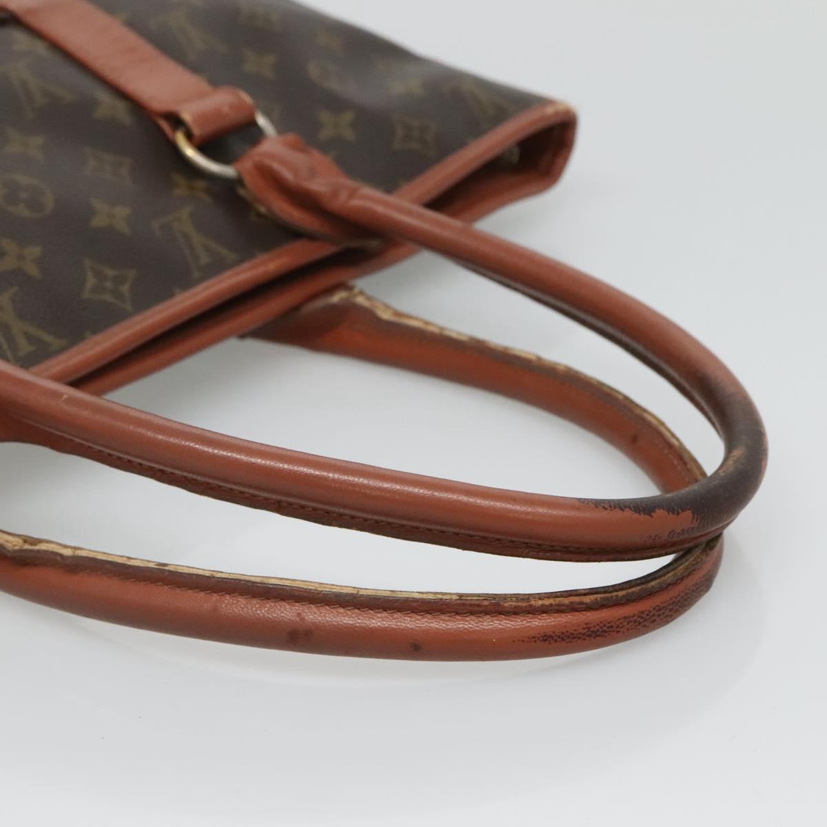 LOUIS VUITTON Monogram Sac Weekend PM Hand Bag M42425 LV Auth th5894