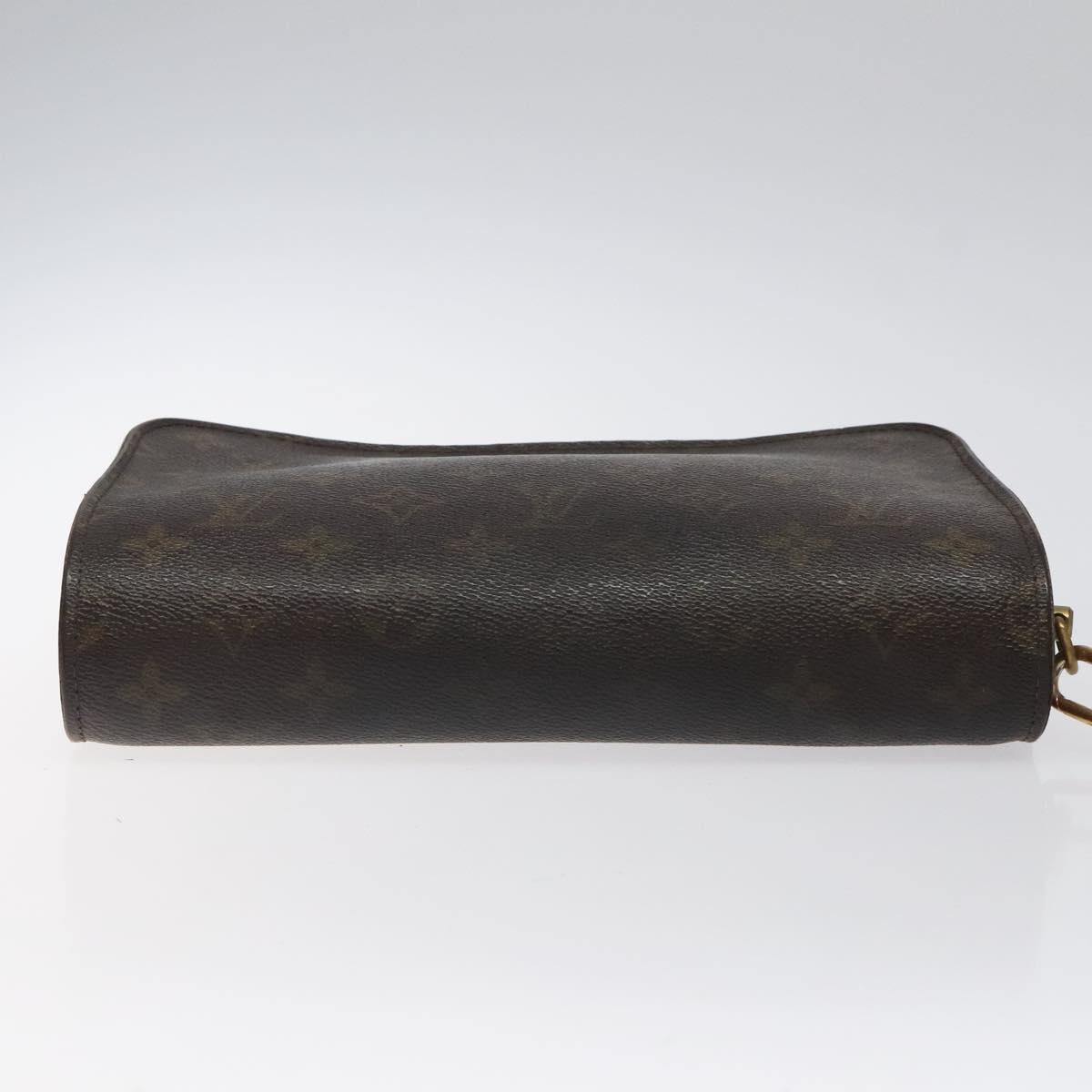 LOUIS VUITTON Monogram Orsay Clutch Bag M51790 LV Auth th5899