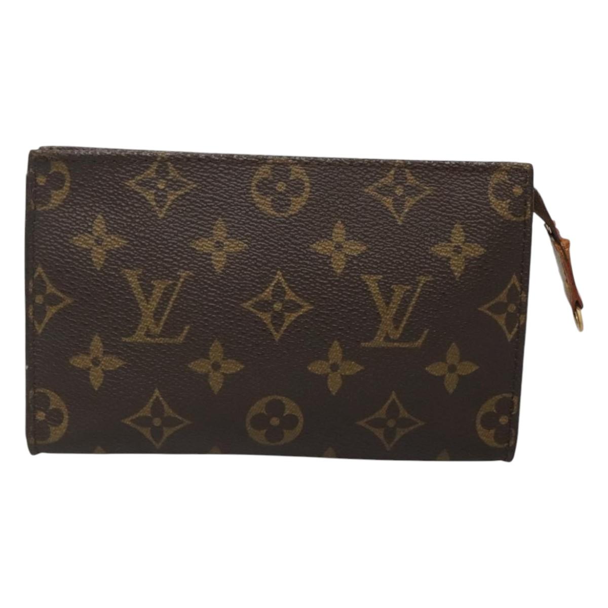 LOUIS VUITTON Monogram Bucket PM Accessory Pouch LV Auth th5913