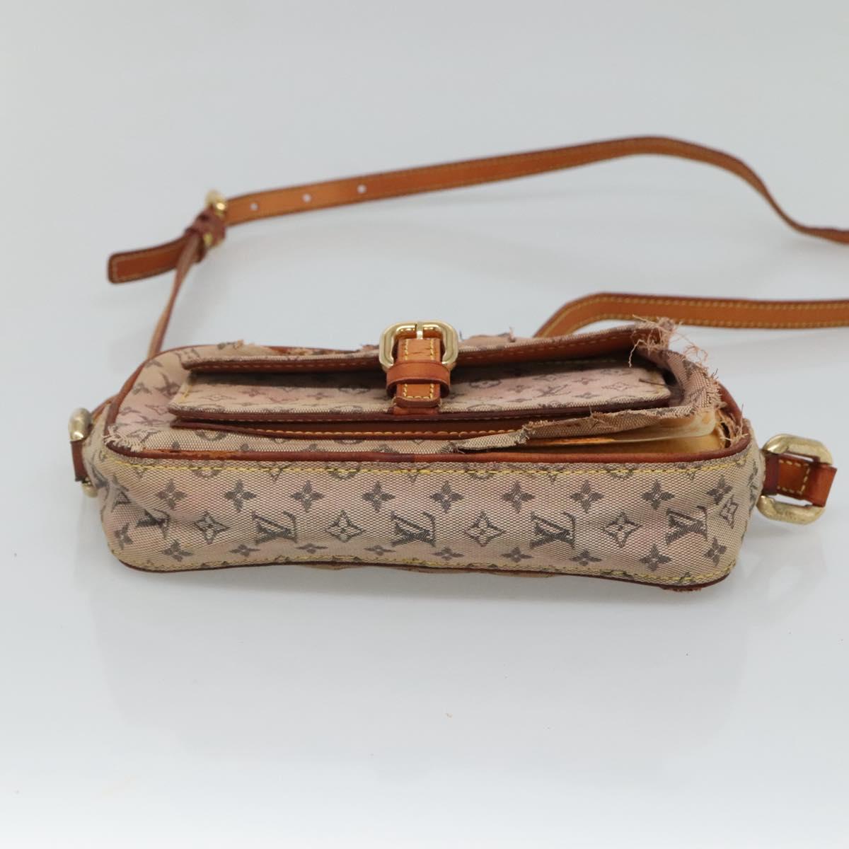 LOUIS VUITTON Monogram Mini Epi Shoulder Bag 2 Set Blue LV Auth th5921