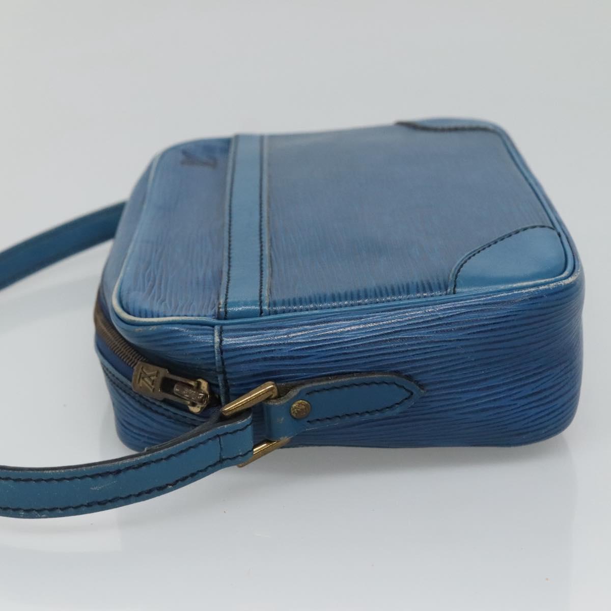 LOUIS VUITTON Monogram Mini Epi Shoulder Bag 2 Set Blue LV Auth th5921