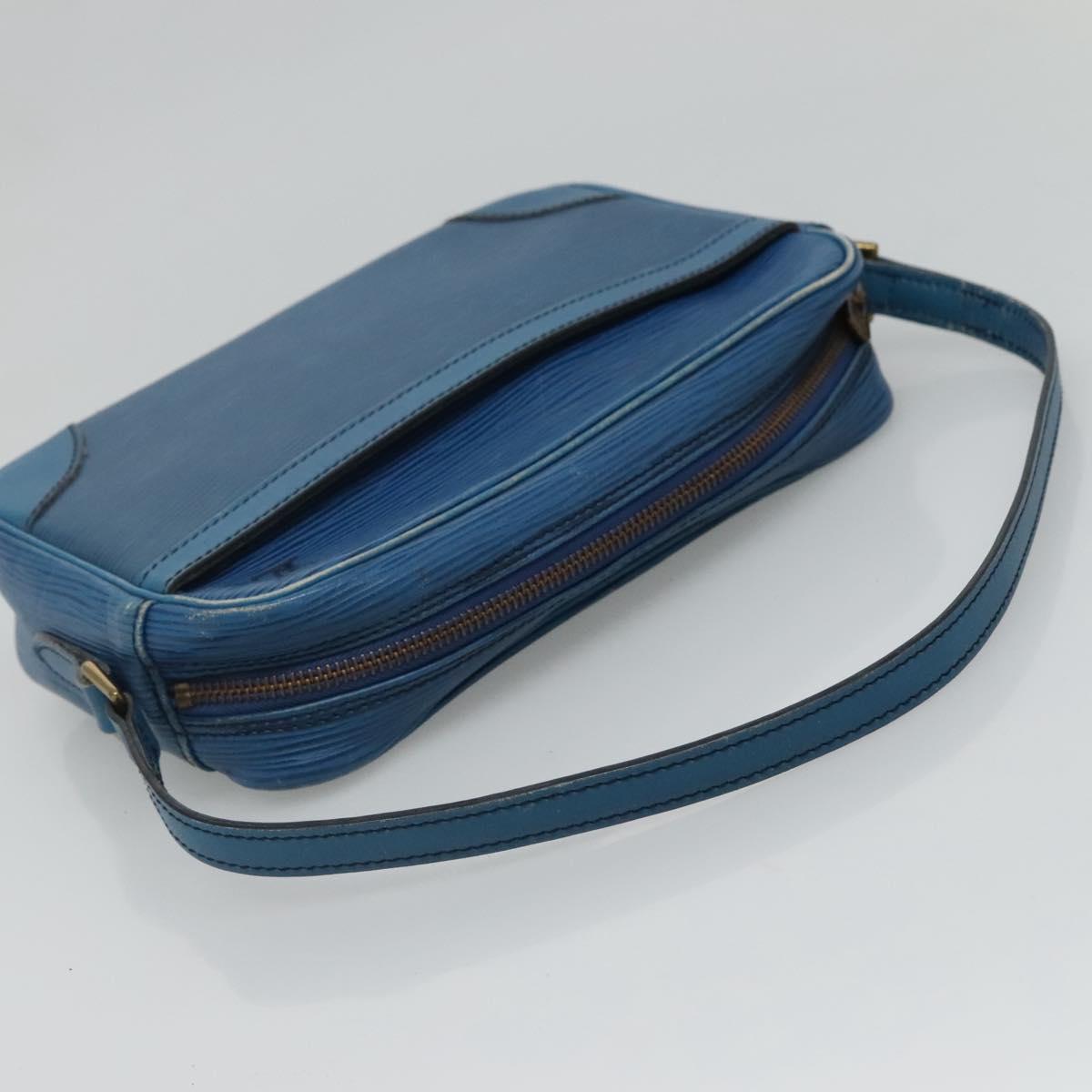 LOUIS VUITTON Monogram Mini Epi Shoulder Bag 2 Set Blue LV Auth th5921