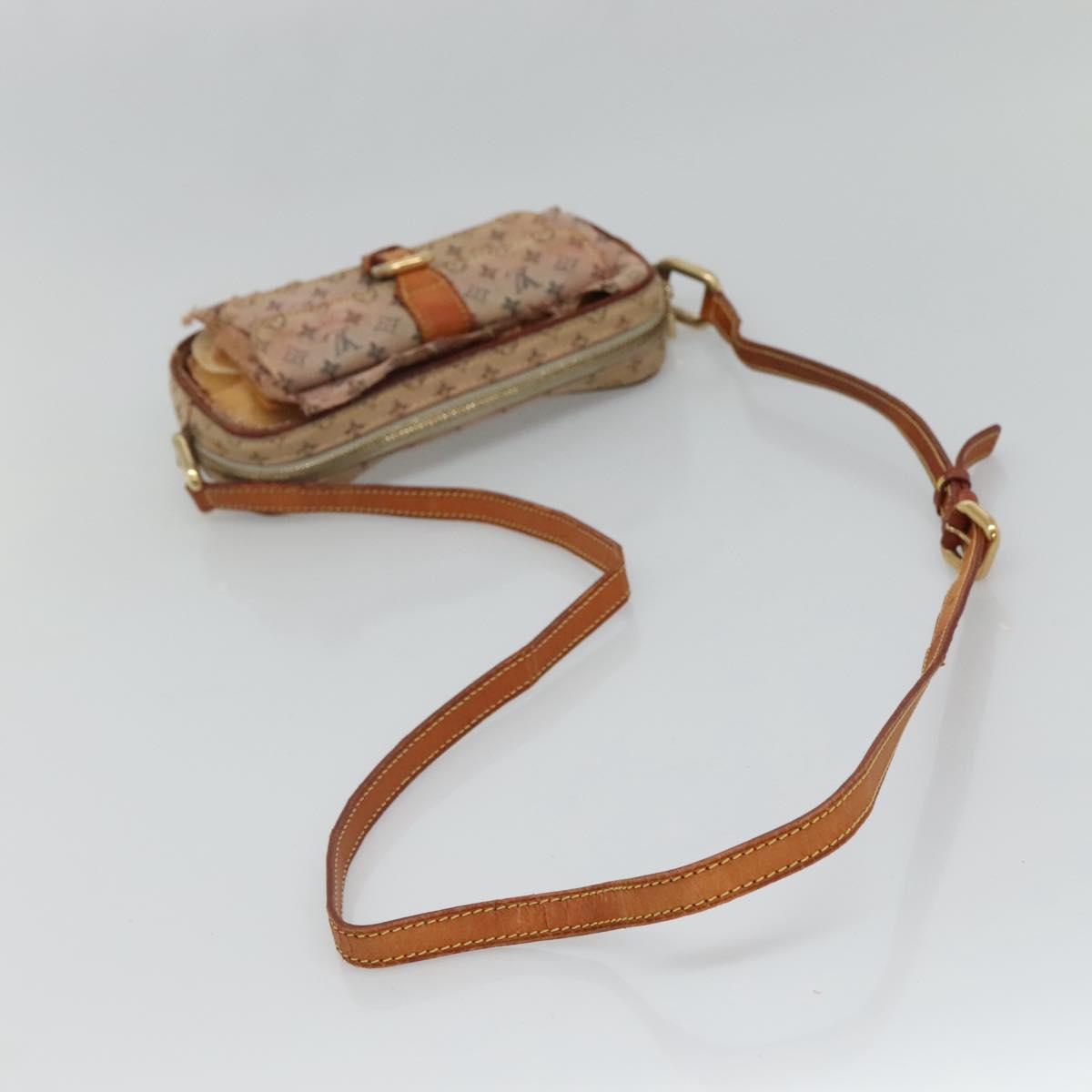 LOUIS VUITTON Monogram Mini Epi Shoulder Bag 2 Set Blue LV Auth th5921