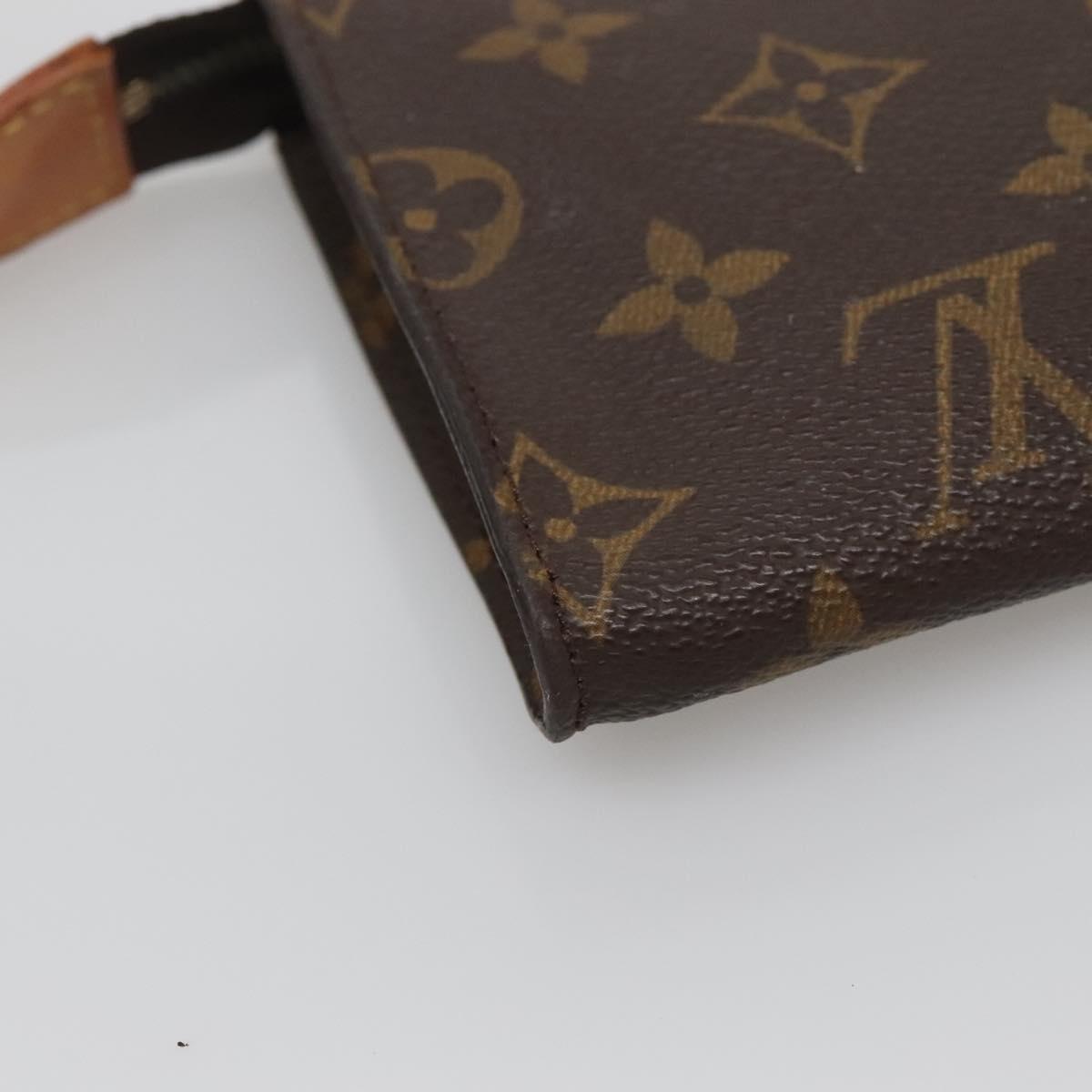 LOUIS VUITTON Monogram Bucket PM Accessory Pouch LV Auth th5943