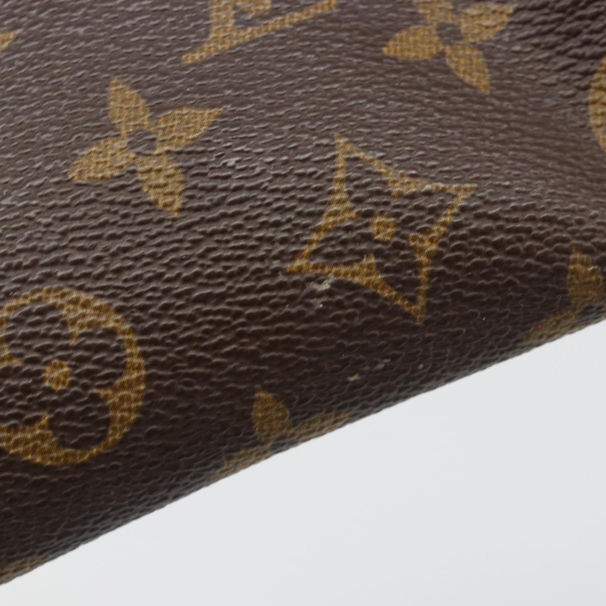 LOUIS VUITTON Monogram Bucket PM Accessory Pouch LV Auth th5943
