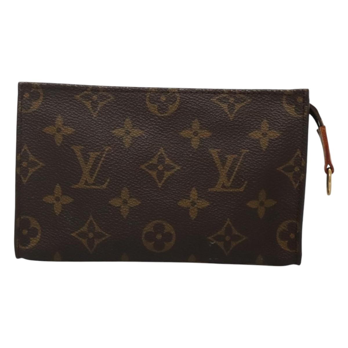 LOUIS VUITTON Monogram Bucket PM Accessory Pouch LV Auth th5943
