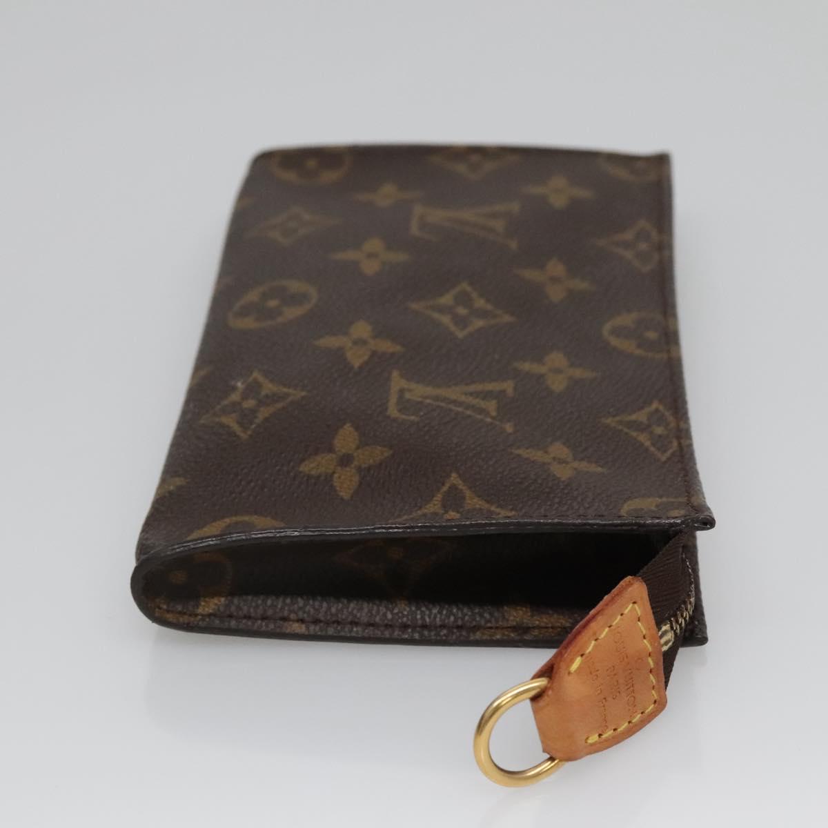 LOUIS VUITTON Monogram Bucket PM Accessory Pouch LV Auth th5943