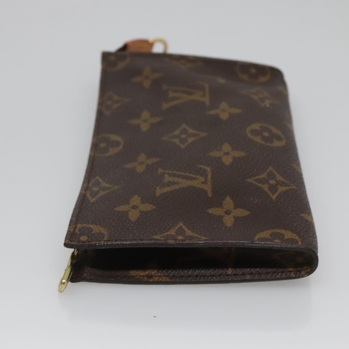 LOUIS VUITTON Monogram Bucket PM Accessory Pouch LV Auth th5943