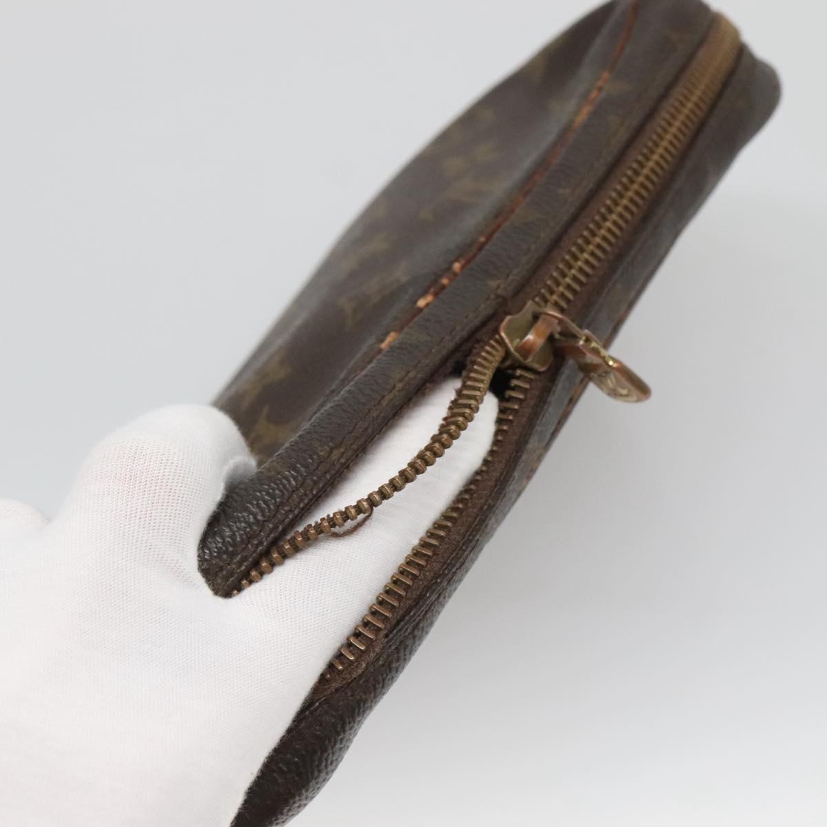 LOUIS VUITTON Monogram Marly Dragonne PM Clutch Bag M51827 LV Auth th5954