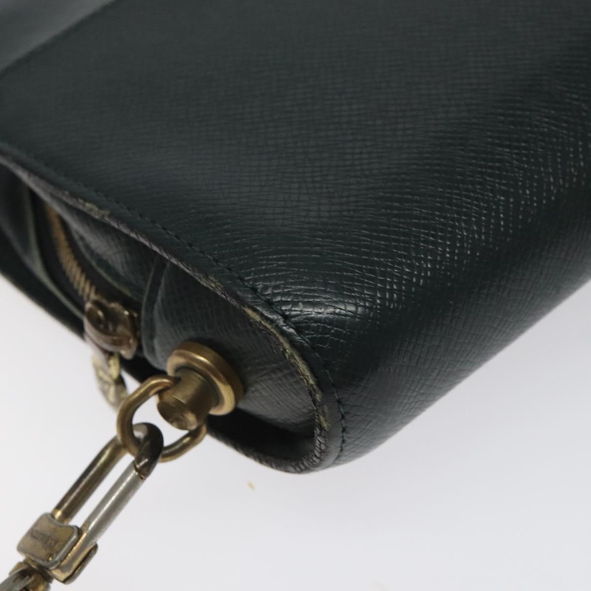 LOUIS VUITTON Taiga Baikal Clutch Bag Epicea M30184 LV Auth th5957