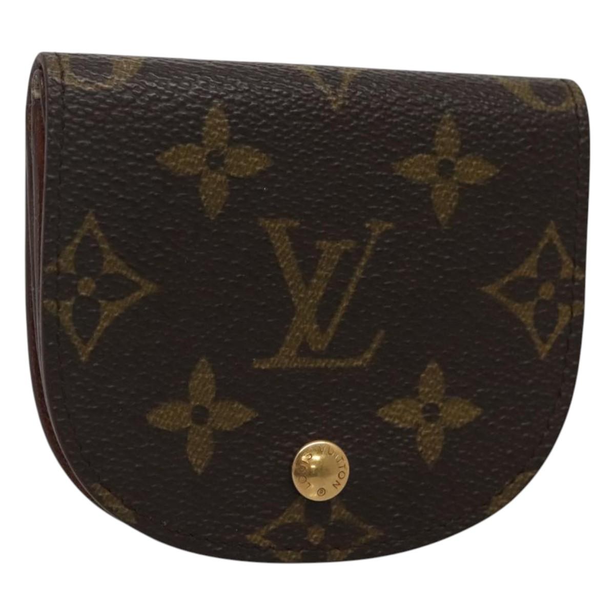 LOUIS VUITTON Monogram Porte Monnaie Guze Coin Purse M61970 LV Auth th5964