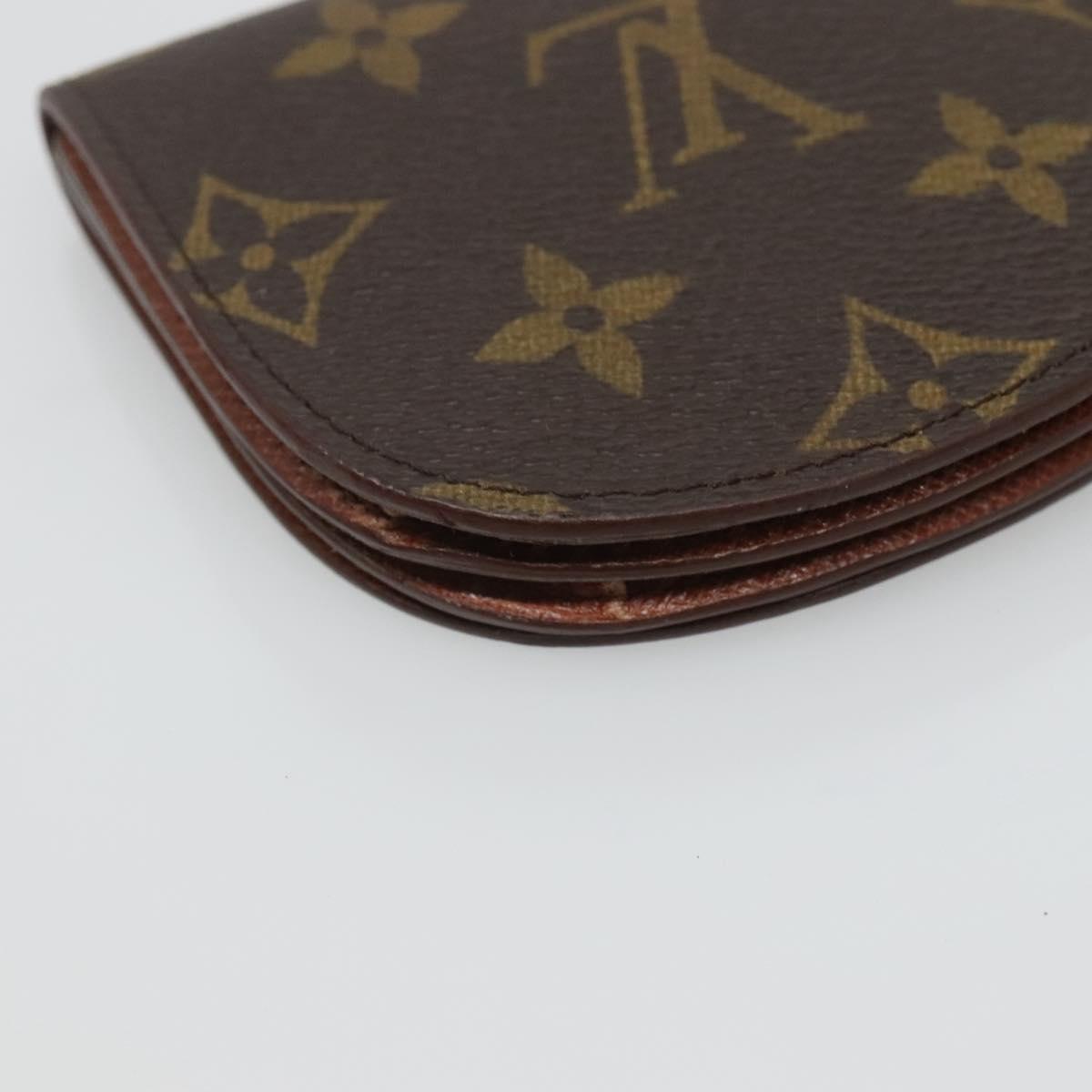 LOUIS VUITTON Monogram Porte Monnaie Guze Coin Purse M61970 LV Auth th5964