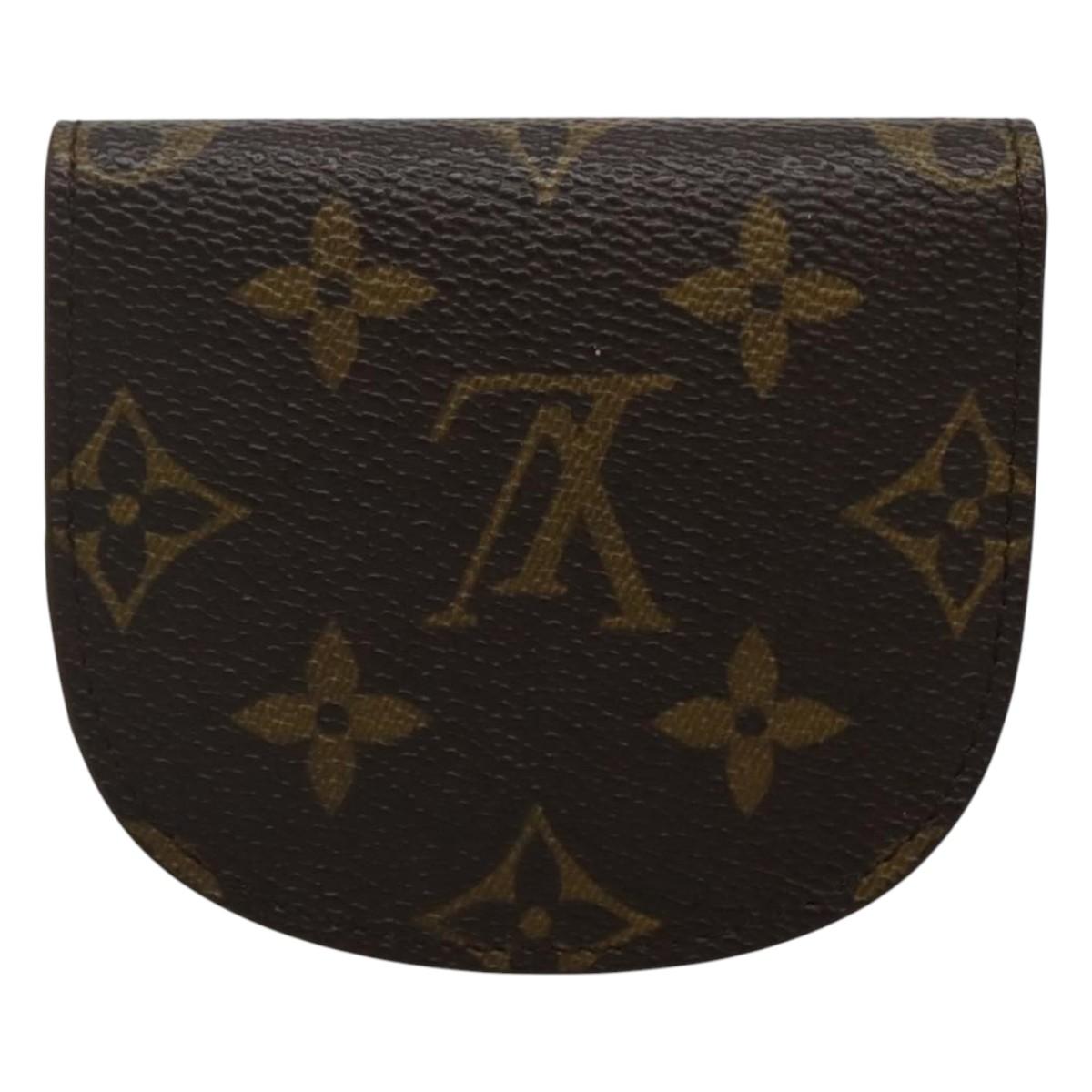 LOUIS VUITTON Monogram Porte Monnaie Guze Coin Purse M61970 LV Auth th5964