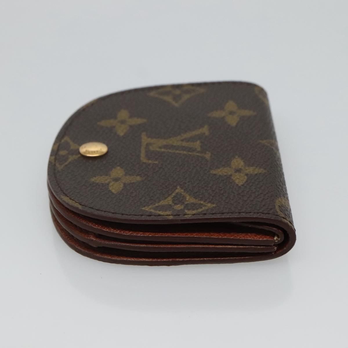 LOUIS VUITTON Monogram Porte Monnaie Guze Coin Purse M61970 LV Auth th5964