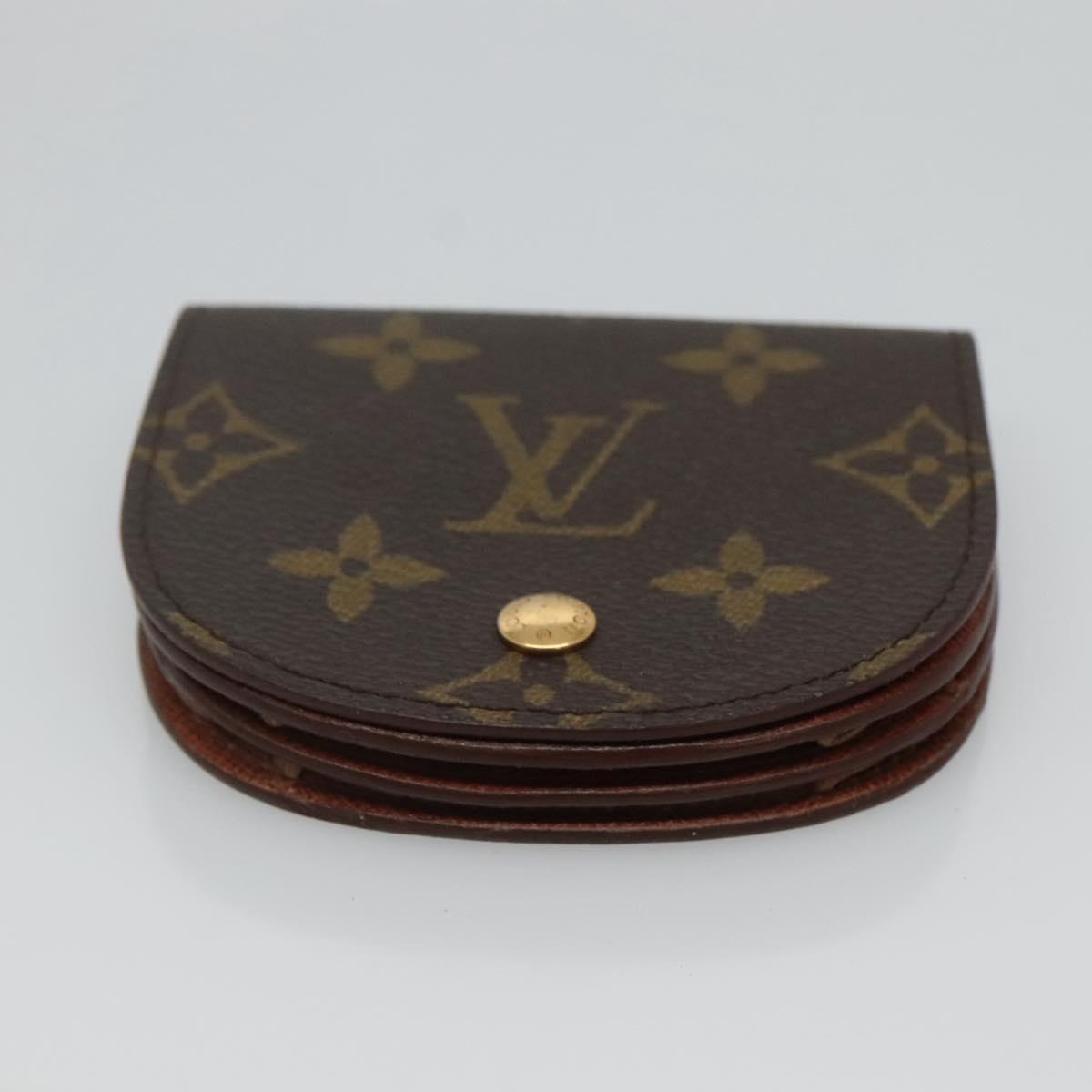 LOUIS VUITTON Monogram Porte Monnaie Guze Coin Purse M61970 LV Auth th5964