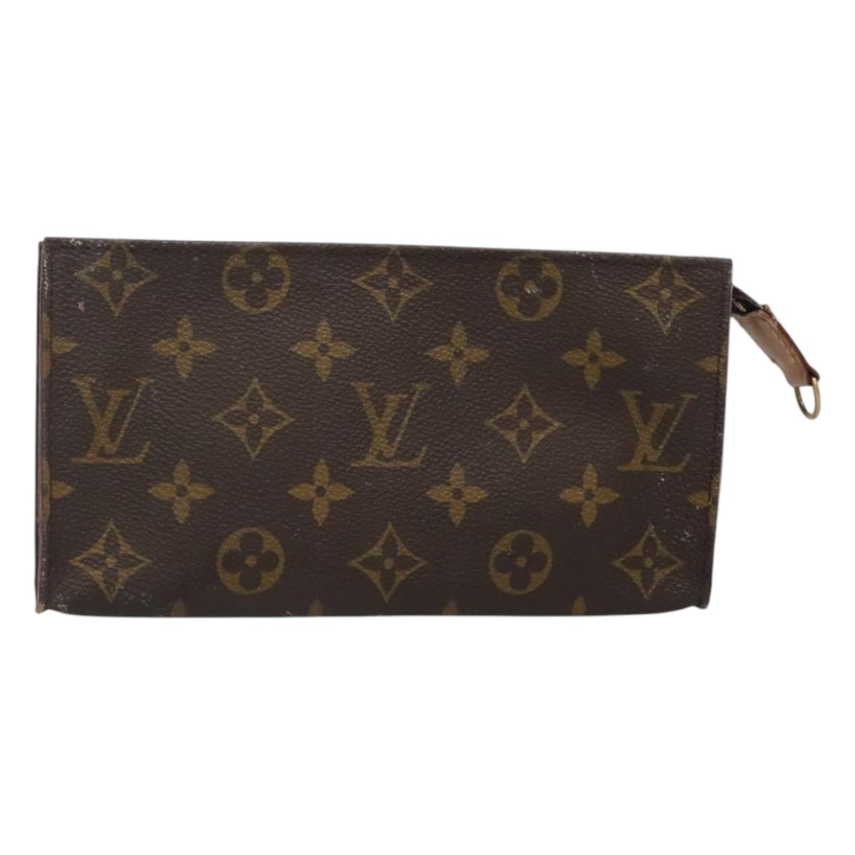 LOUIS VUITTON Monogram Bucket GM Accessory Pouch LV Auth th5973
