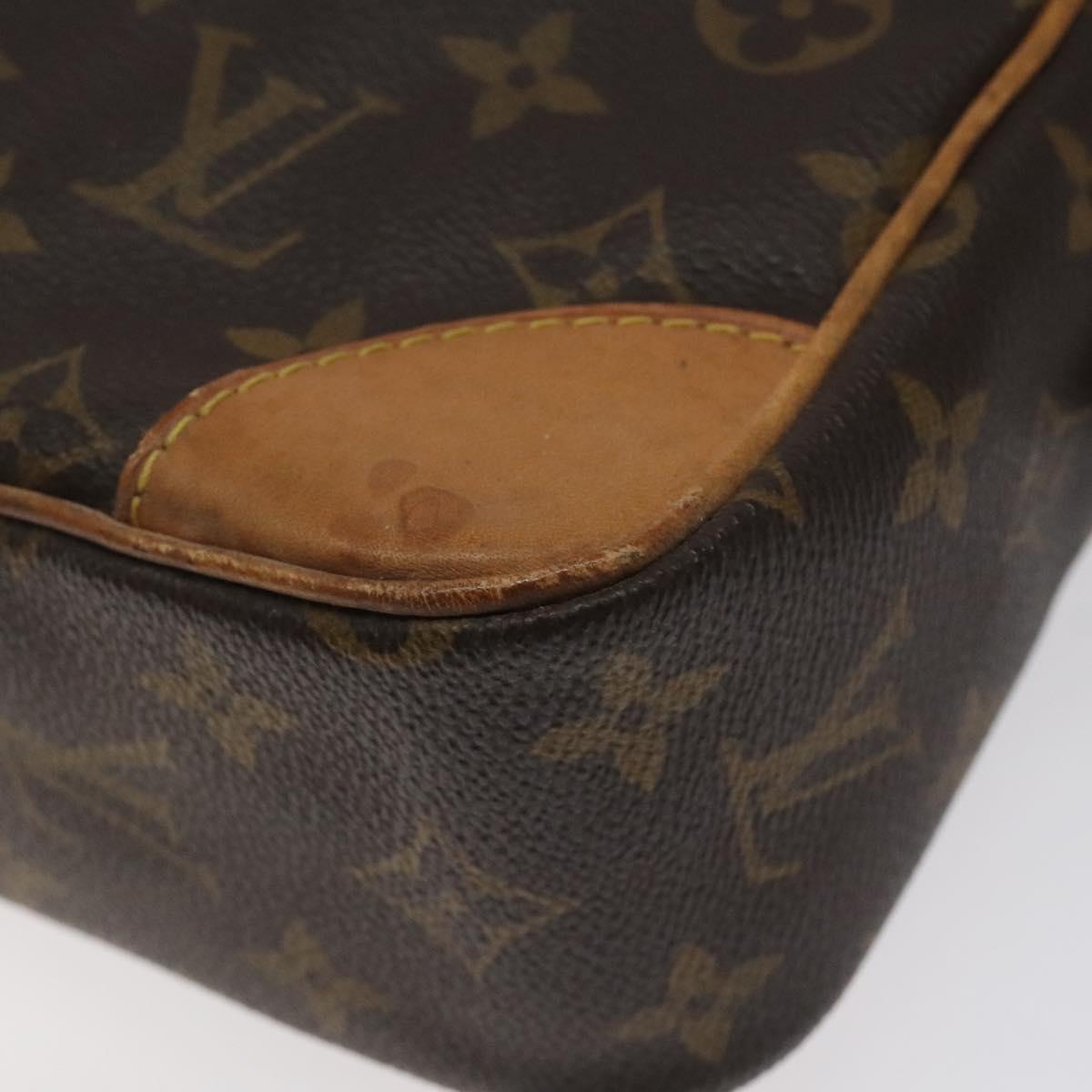 LOUIS VUITTON Monogram Compiegne 28 Clutch Bag M51845 LV Auth th5979